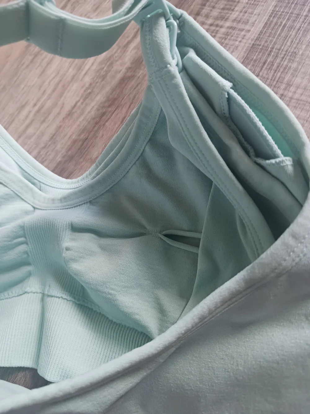 NEW Kindred Bravely Mint Seamless Nursing & Pumping Sports Bra